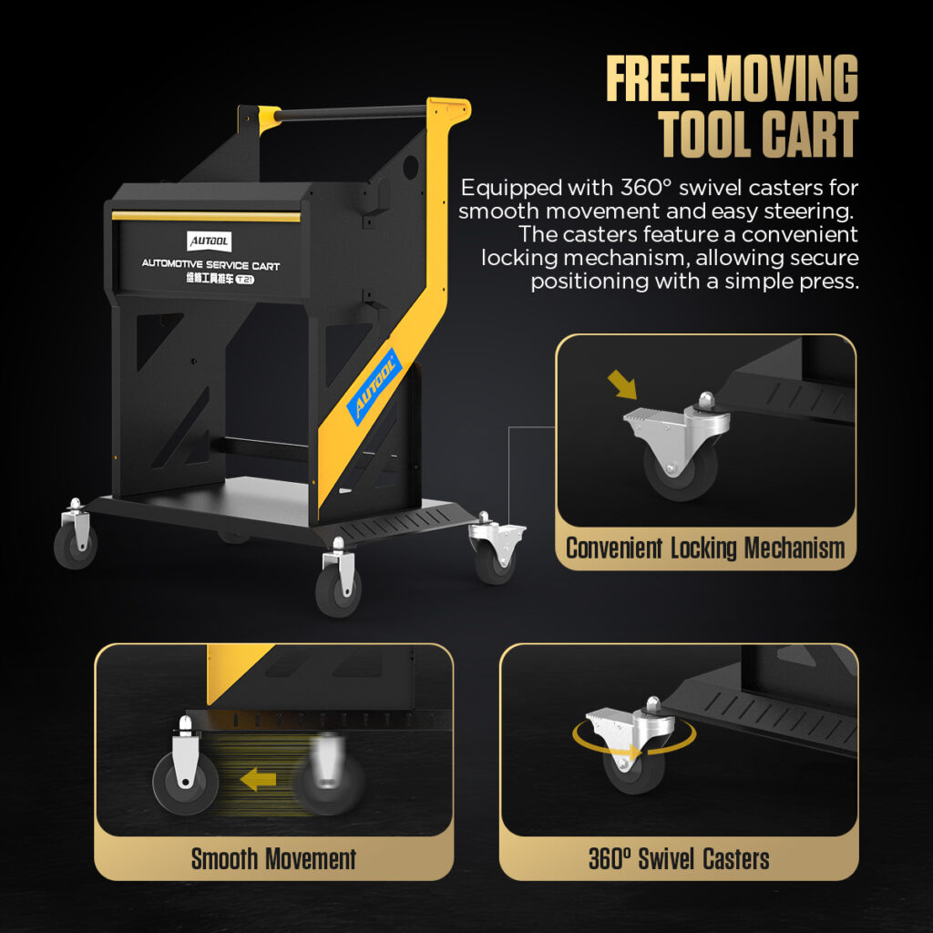 AUTOOL T21 Automotive Service Cart8