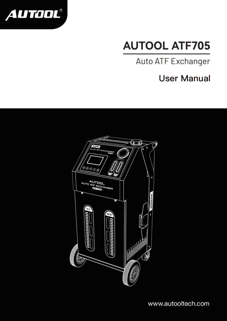 AUTOOL ATF705 Manual_01