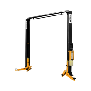 ATL-4.5DA Asymmetric Clear-Floor Two-Post Lift with Electric Lock Release