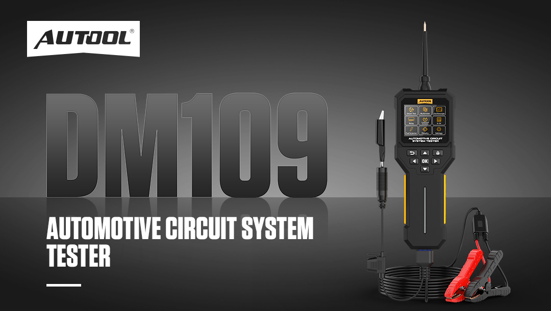 AUTOOL New Product Release | DM109 Automotive Circuit System Tester